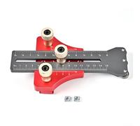 Thin Rip Jig for Table Saw: Adjustable Cutting Guide Rail with Roller Bearing, Aluminium Alloy Narrow Strip Cutter, T Track Miter Slot Accessory(Green)