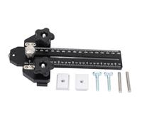 Thin Rip Jig for Table Saw | Aluminum Alloy Woodworking Guide | Consistent Cutting Tool for 50-180mm Strips | Adjustable T - Slot Jig with Metric/English Scales