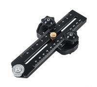 Thin Rip Jig Guide, Aluminium Alloy Table Saw Fence for Precise Narrow Strip Cuts, Compatible with 1/4" x 3/8" Miter Slots and Router Tables