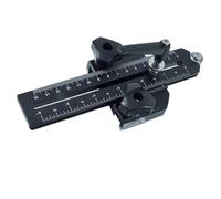 Thin Rip Jig Table Saw Cutting Guide Tool Aluminum Alloy Universal Compatibility Extended Adjustment Range Accurate Cutting for Woodworking Projects 7.5 x 3.1 x 2 Inches