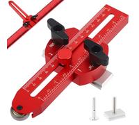 Thin Rip Jig Table Saw Guide, Extended Aluminum Alloy Adjustable Fence for Repetitive Narrow Strip Cuts, Compatible with Table Saws, Band Saws & Router Tables, Fits 3/4in x 3/8in T-Slots