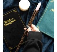 Thin Romance Rose Quartz Crystal Wand