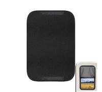 Thin RV Door Shade - Foldable Window Cover Removable Protector Curtain | Insulation Sunshade for Inside Outside | Travel Camping Awning Van Privacy Heat Block Accessory