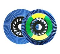 Thin-section grinding wheels, Grinding Wheel 100 Plastic Cover Zircocorundum Abrasive,Outer Diameter 100Mm,Hole 16Mm,400 Grit/10 Pcs(20 Pcs)