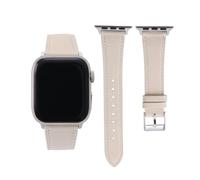 Thin Slim Soft Goatskin Leather Watch Band 42mm 44mm 45mm 46mm 49mm For Apple Watch Lightweight Elegant Women Replacement Straps Compatible With iWatch Ultra1/2/3 SE1/2/3 11 10 9 8 7 6 5 4 3 2 1