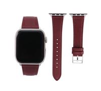 Thin Slim Soft Goatskin Leather Watch Band 42mm 44mm 45mm 46mm 49mm For Apple Watch Lightweight Elegant Women Replacement Straps Compatible With iWatch Ultra1/2/3 SE1/2/3 11 10 9 8 7 6 5 4 3 2 1