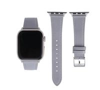 Thin Slim Soft Goatskin Leather Watch Band 42mm 44mm 45mm 46mm 49mm For Apple Watch Lightweight Elegant Women Replacement Straps Compatible With iWatch Ultra1/2/3 SE1/2/3 11 10 9 8 7 6 5 4 3 2 1