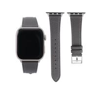 Thin Slim Soft Goatskin Leather Watch Band 42mm 44mm 45mm 46mm 49mm For Apple Watch Lightweight Elegant Women Replacement Straps Compatible With iWatch Ultra1/2/3 SE1/2/3 11 10 9 8 7 6 5 4 3 2 1