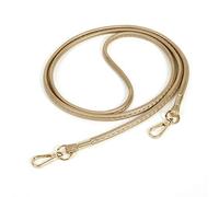 Thin Soft PU Leather Crossbody Replacement Chain Strap for Small Bag，Purse，Wallet，Clutch，Phone Case (Light Gold - Gold)