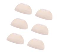 Thin Soft Silicone Skin Cases Rigor Cut for Charging Case Compatibility 6 Piece Set