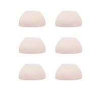 Thin Soft Silicone Skin Cases Rigor Cut for Charging Case Compatibility 6 Piece Set