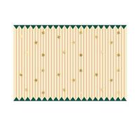 Thin Stars and Stripes Paper Tablecover - 120 x 180cm Circus Funfair & USA Party Table Cover - Children's Birthday Decoration