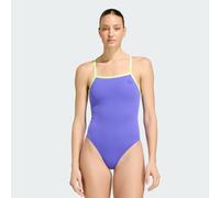 Adidas Thin Straps V-back Swimsuit Purple 32 Woman