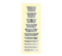 Thin Trapezoid Fretboard Decals Inlay Sticker For Electric Acoustic Guitar Bass