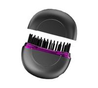 Thin Travel Hair Formatting Brush with Round Teeth Plan to Stop Breakage and Secure Smooth Sliding Action Radio Artist