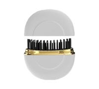 Thin Travel Hair Formatting Brush with Round Teeth Plan to Stop Breakage and Secure Smooth Sliding Action Radio Artist