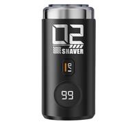 Thin USB Charged Shaver for Men 400mAh Battery Light and Strong ABS Construction Wet Dry Shaver Handheld Electric with Fine Edges Gentle on Face Fast Suitable for Everyday Use