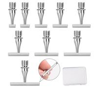 Thin Version Stainless Steel Diamond Painting Art Drilling Tips Nibs Placers Tool Accessories All 9 Beads