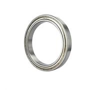 Thin Wall Bearings 1PC Deep Groove Ball Thin-Wall Bearings 6810ZZ 6810RS 6811ZZ 6811RS 6812ZZ 6812RS 6813ZZ 6813RS 6814ZZ 6814RS 2 Sided Seal Ball Bearings(6814zz)