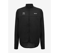 Thin windproof jacket Santini X Pirelli Sport Club black - Classic cut - L