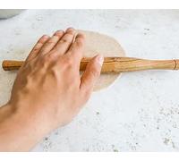 Thin Wooden Rolling Pin for Roti, Chapati (Yuktha)
