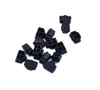 THINCAN 100x RJ45 Anti Cover Cap Protector Plug For RJ45 Female Replacement For Laptop Computer Router Connector Net Computer