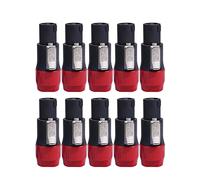 THINCAN 10Pcs Wearproof NL4FC 4 Ohm Plug Upgraded Wire Connector Plug Adapter