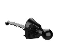 THINCAN 17mm Ball Joint Mounting Base Rotating Rod Bracket Suitable For Car Air Outlet Phone Stand Navigation Mounting Secure Car Vent Clip With Metal Hook