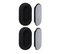 THINCAN 1Pair Remote Control Holder Wall Mount Adhesive Silicone Organizers For TVs And Electronics