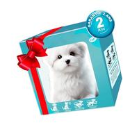 THINCAN 2025 Ai Robot Dog My Smarts Realistic Dogs Puppies That Act Like A Real Interactive Plush Robots Dogs Gift Interactive Plush