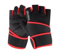 THINCAN 2pack Flexible Half Finger Gloves Boxing Training Gloves Outdoor Sport Mittens For Men And Women Durability Fitness Gloves