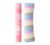 THINCAN 2PCS Filled Catmint Cat Pillow Cute Cuddling Playing Soft Tie Dye Plush Pillow Indoor Interactive Playing