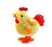 THINCAN 3.5’’ Clock Gear Spring Animal Wind-up Toy Running Chicken Easter Baby Infant Party Supply Hand Exercise Clockwork Toy Of Plastics For Kids