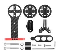 THINCAN Carbon Fibers Extension Bracket Bike Computer Holder Road Bike Adjustable Camera/Light/Speedometers Mount Holder