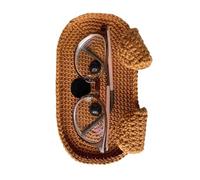THINCAN Cartoon Animal Crochet Eyeglass Storage Tray Soft Fabric Desktop Glasses Display Case Bedroom Decoration For Gift Giving Soft Knitted Glasses Protectors