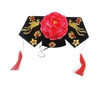 THINCAN Chinese Palaces Hat Cosplay Props And Party Decoration Household Supplies For Wedding Costume Cosplay Props Supply Head Decoration