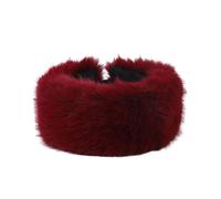 THINCAN Christmas Santa Clause Costume Accessories Cosplay Half Gloves Furry Russian Hat Party Dress Up Festival Holiday Decors Christmas Costume Set For Women Girl