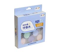 THINCAN Colorful Math For Early Education Bingo Chips Math Counters For Counting And Number Recognition