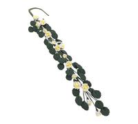 THINCAN Delicate Resin Rose Vine With Flexible Iron Stems For 1/12 Doll House Garden Scene Decoration Model Project Accessories Doll House Realistic Flower