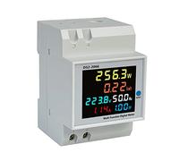 THINCAN Din AC Current Amperage Power Energy Panel Meter 6IN1 110V 220V 380V 100A Multi-Function Power Monitor Ac Power Energy Meter Power Monitor