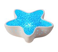 THINCAN Dynamic Water Projector Night Light 7 Soothing Color Modes ABS and PC Texture for Relaxation Present Dynamic Projection Light