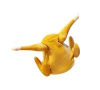 THINCAN Electric Turkey Leg Hat Plush Toy With Singing Dancing And Moving Functions For Halloween Christmas Party Entertainment Musical Turkey Toy Hat