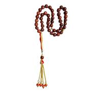 THINCAN Elegant Gemstones Bead Wristlet Elastic Cord Gold Tassels Accent Stretch Jewelry For Casual Formal Stone Bead Accessory