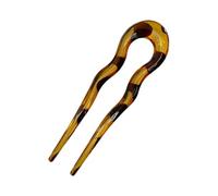 THINCAN Elegant Women Hair Stick Fashionable Hairpin Two Prong Hair Fork Practical Hair Styling Tool for Weddings and Parties Resin Hair Stick