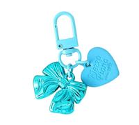 THINCAN Eye Catching Butterfly Pendant Vibrant Phone Charm Keychain Keyring Decoration for Women Showing