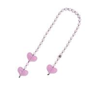 THINCAN Fashion Beads Hanging Ornament Featuring Colorful Beads Chain Bag Charm for Women Who Love Fashion and Stylish Styles