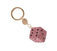 THINCAN Fashion Dices Keychain Pendant Embellished With Shimmering Crystals Suitable For Daily Life & Special Event Everyday Use Dices Charm