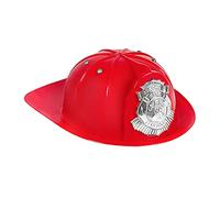 THINCAN Fireman Helmet Firefighter Hats Fireman Cosplay Costume Accessories For Boys And Girls Kids Fireman Hat Hard Helmets Fireman Costume