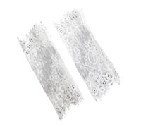 THINCAN Floral Pattern Fingerless Gloves Elastic Hand Sleeves Bridal Accessories For Ceremonies Photo Shoots Fingertipless Gloves For A Line Dresses