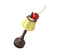 THINCAN Funny Puddings Shape Night Light Bedroom Ornament Sleep Bedside Lamps Decoration Rechargeable Sleep Night Lamp Enduring Puddings Shape Bedside Lamp for Dining Nursery Vanity